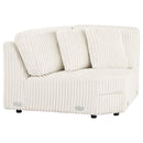 Emberson Upholstered Modular Sectional Sofa Ivory - Furniture Now (CA)
