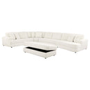Emberson Upholstered Modular Sectional Sofa Ivory - Furniture Now (CA)