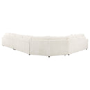 Emberson Upholstered Modular Sectional Sofa Ivory - Furniture Now (CA)