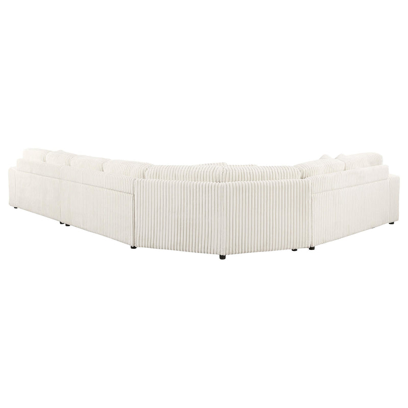Emberson Upholstered Modular Sectional Sofa Ivory - Furniture Now (CA)