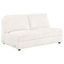 Emberson Upholstered Modular Sectional Sofa Ivory - Furniture Now (CA)