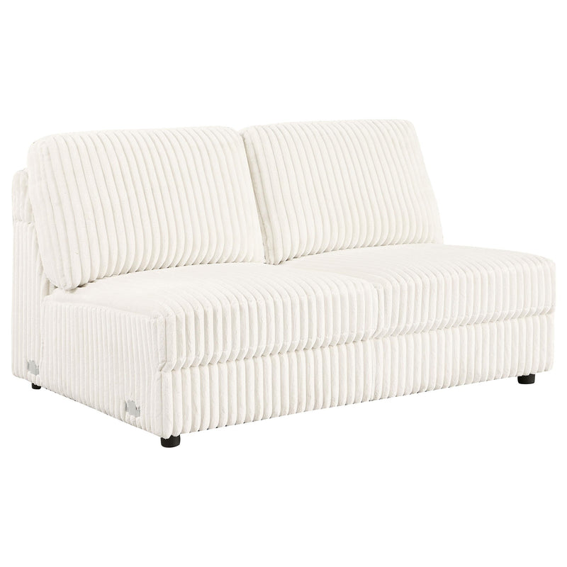 Emberson Upholstered Modular Sectional Sofa Ivory - Furniture Now (CA)