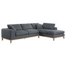 Persia 2-piece Modular Sectional Grey - Furniture Now (CA)