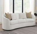 Rainn Upholstered Tight Back Sofa Latte - Furniture Now (CA)