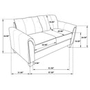 Davis Stationary Loveseat - Furniture Now (CA)