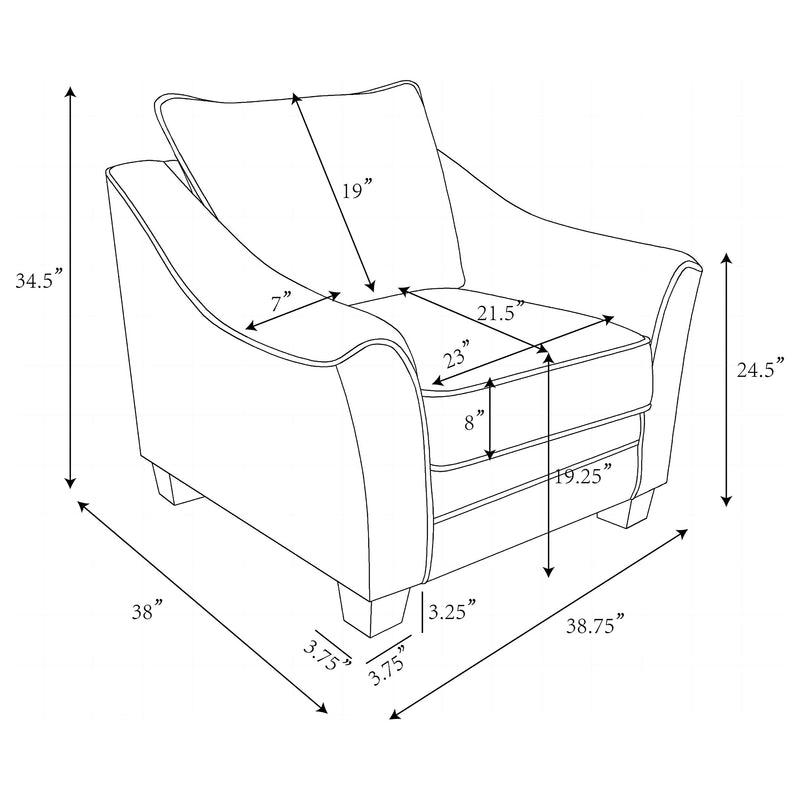 Tomkins Accent Chair - Furniture Now (CA)