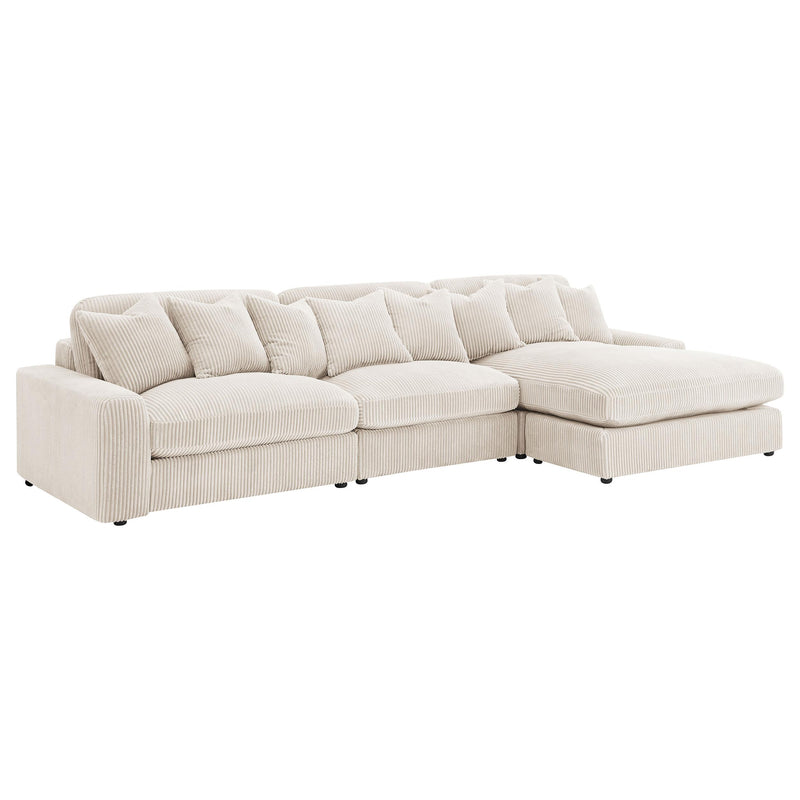 Blaine Upholstered Reversible Chaise Sectional Sofa - Furniture Now (CA)