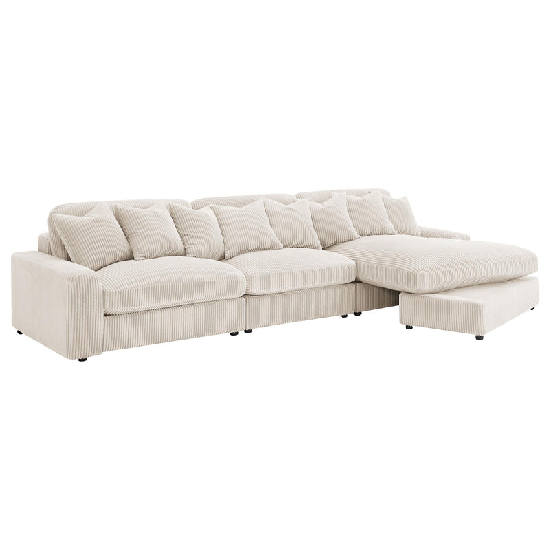 Blaine Upholstered Reversible Chaise Sectional Sofa - Furniture Now (CA)