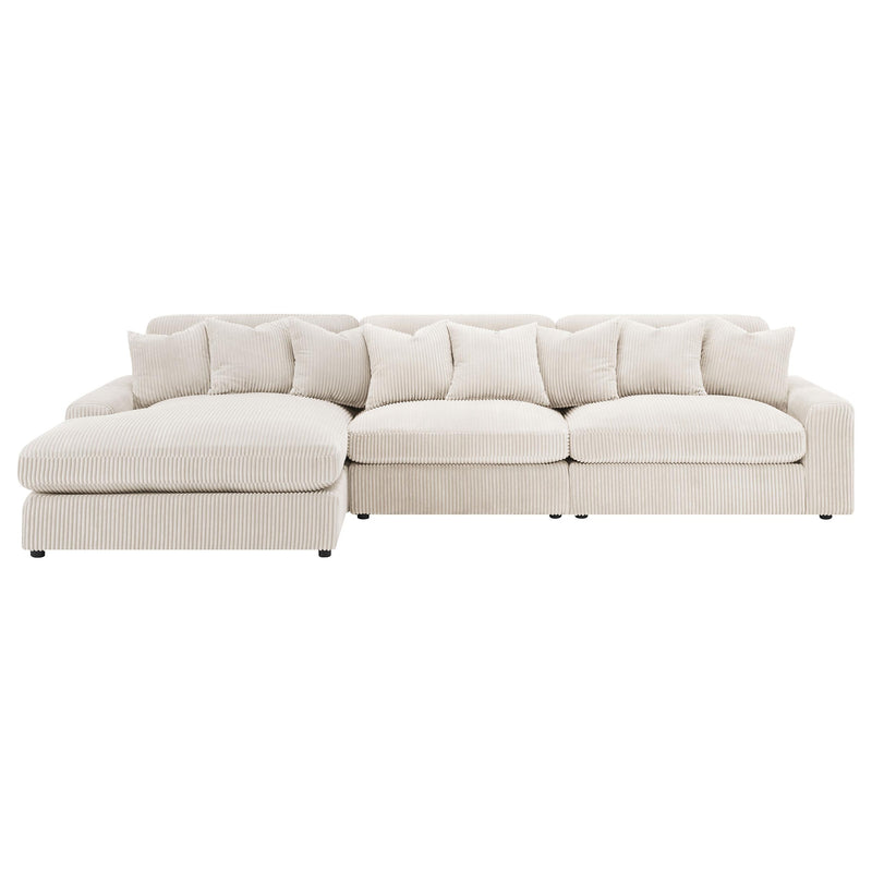 Blaine Upholstered Reversible Chaise Sectional Sofa - Furniture Now (CA)