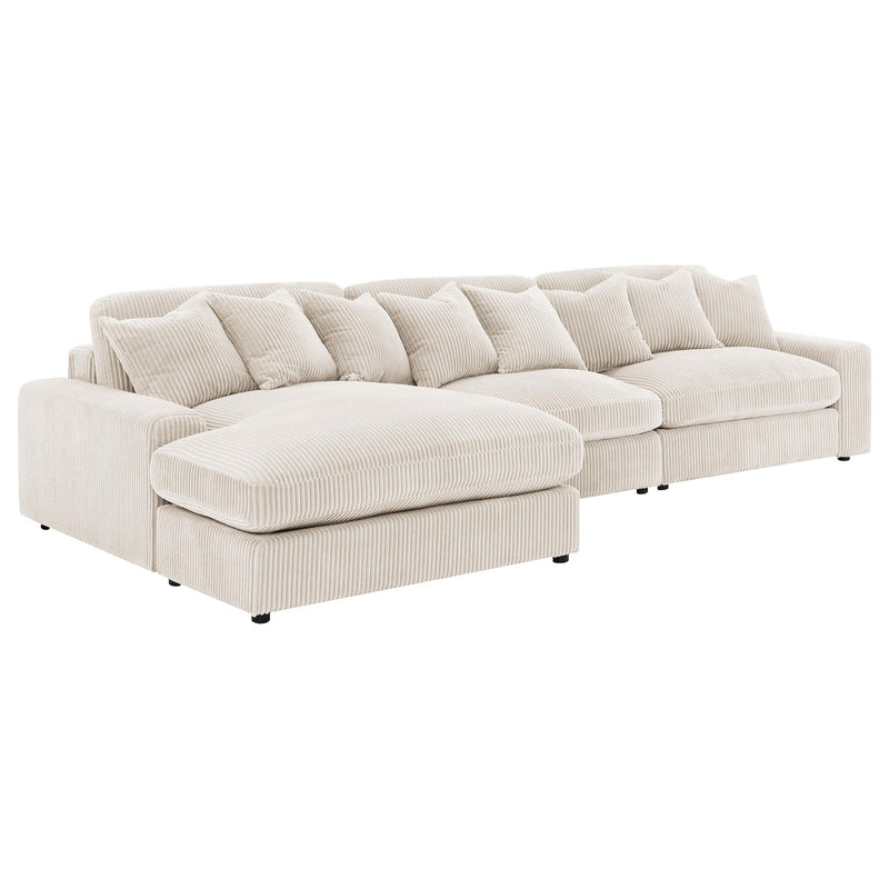 Blaine Upholstered Reversible Chaise Sectional Sofa - Furniture Now (CA)