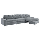Blaine Upholstered Reversible Chaise Sectional Sofa - Furniture Now (CA)