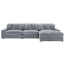 Blaine Upholstered Reversible Chaise Sectional Sofa - Furniture Now (CA)