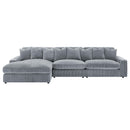 Blaine Upholstered Reversible Chaise Sectional Sofa - Furniture Now (CA)