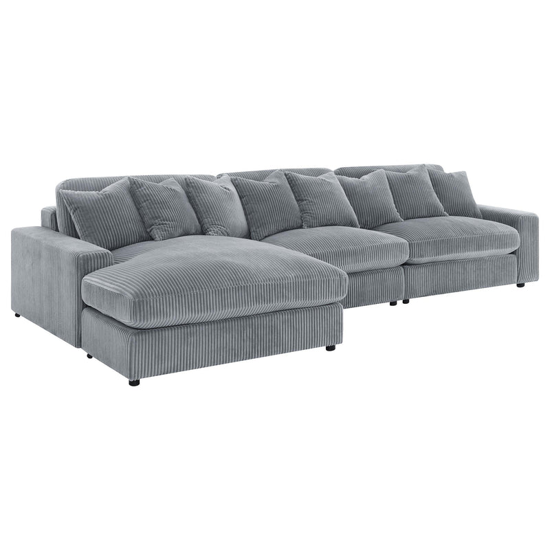 Blaine Upholstered Reversible Chaise Sectional Sofa - Furniture Now (CA)