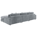 Blaine Upholstered Reversible Chaise Sectional Sofa - Furniture Now (CA)