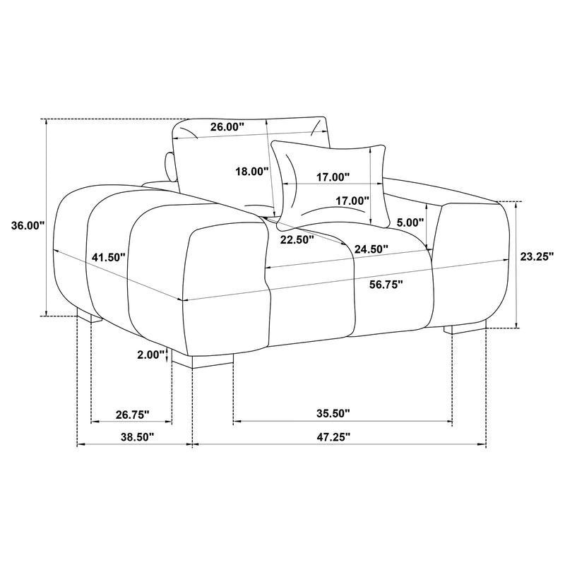 Octavia Accent Chairs - Furniture Now (CA)