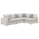 Serene 4 Pc Sectional Beige - Furniture Now (CA)