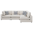 Serene 4 Pc Sectional Beige - Furniture Now (CA)
