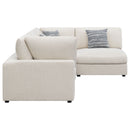 Serene 4 Pc Sectional Beige - Furniture Now (CA)