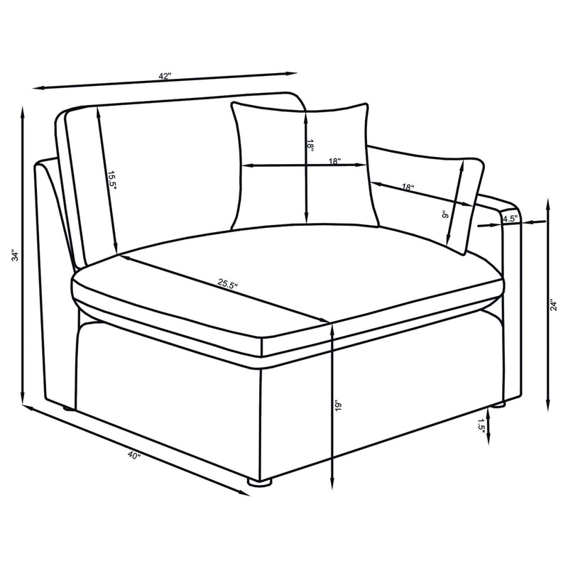Hobson Seating Sectionals - Furniture Now (CA)