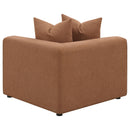 Jennifer Upholstered Corner Chair - Furniture Now (CA)