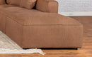 Jennifer Upholstered Ottoman Terracotta - Furniture Now (CA)