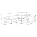 Sasha Modular Sectionals 2 - Furniture Now (CA)