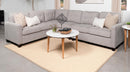 Georgina 4-piece Upholstered Modular Sectional Sofa Beige - Furniture Now (CA)