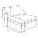 Raleigh Modular Sectionals Grey - Furniture Now (CA)