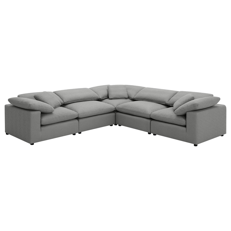 Raleigh Modular Sectionals Grey - Furniture Now (CA)