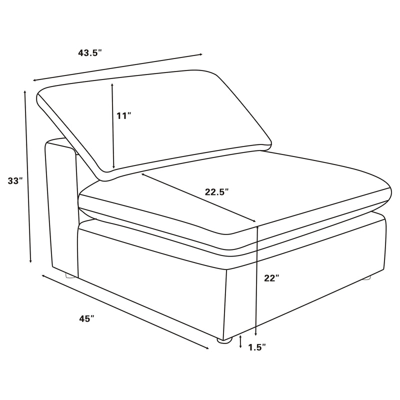 Raleigh Modular Sectionals - Furniture Now (CA)