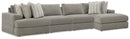 Avaliyah Sectional with Chaise - Furniture Now (CA)