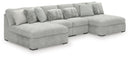 Cuddle Plush Sectional with Chaise - Furniture Now (CA)