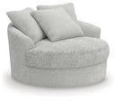Cuddle Plush Oversized Swivel Accent Chair - Furniture Now (CA)