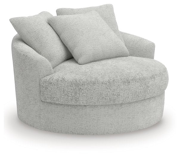 Cuddle Plush Oversized Swivel Accent Chair - Furniture Now (CA)