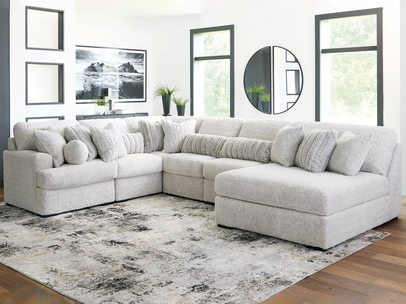 Cuddle Plush Sectional with Chaise - Furniture Now (CA)