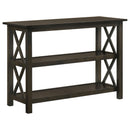 Rachelle Sofa Table with 2-shelf Deep Merlot - Furniture Now (CA)