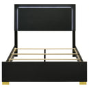 Marceline Panel Bed with LED Lighting
