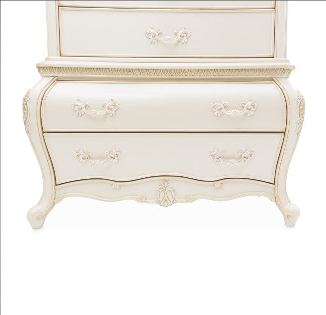 AICO Lavelle 6-Drawer Chest in Classic Pearl - Furniture Now (CA)