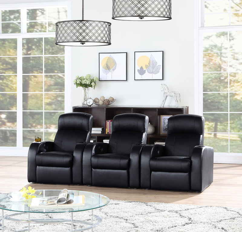 Cyrus Upholstered Home Theater Seating - Furniture Now (CA)