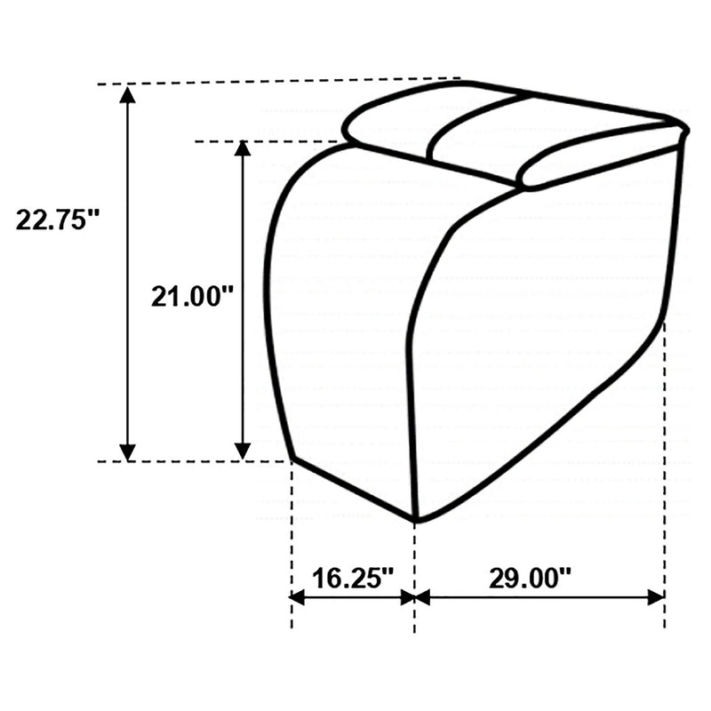 Cyrus Theater Seating Console - Furniture Now (CA)