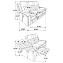 Raelynn Reclining Sofa - Furniture Now (CA)