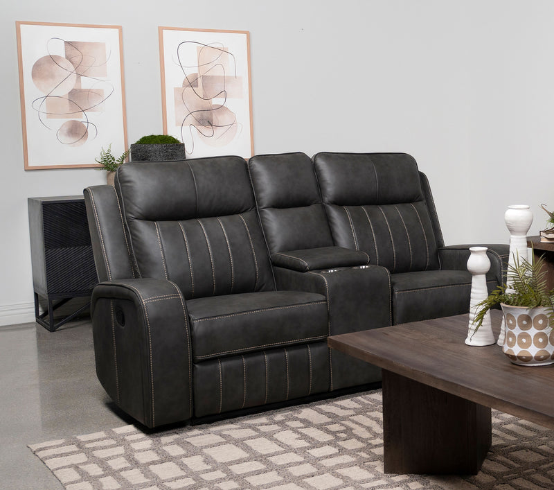 Raelynn Reclining Loveseat - Furniture Now (CA)