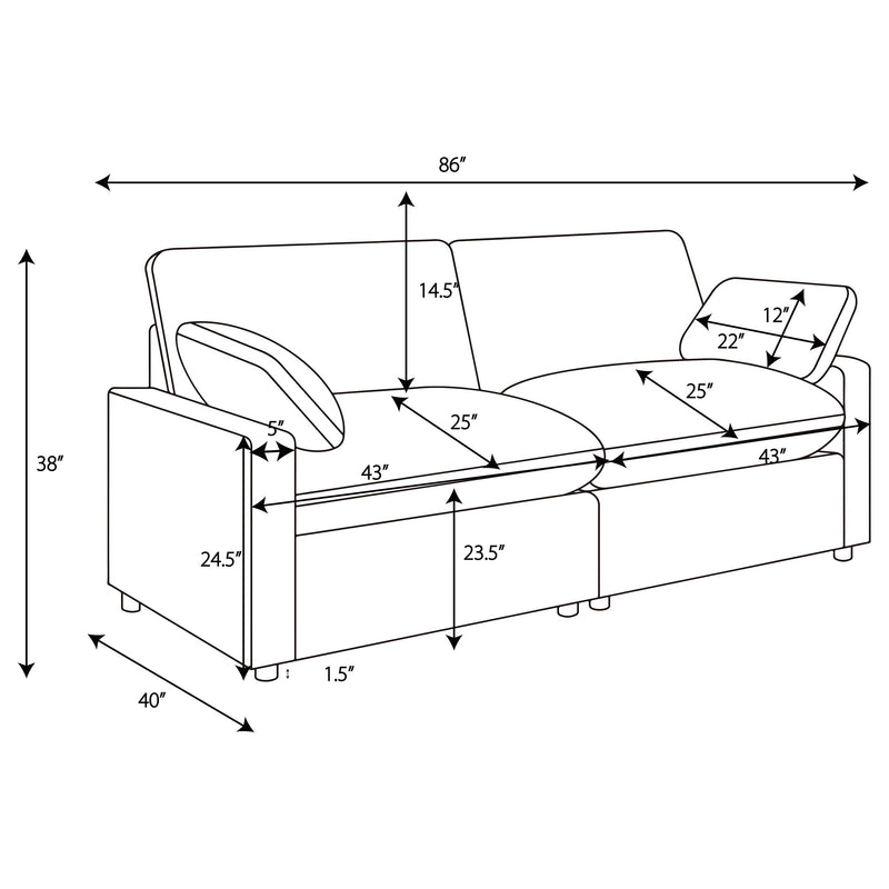 Collins Power Reclining Loveseat - Furniture Now (CA)