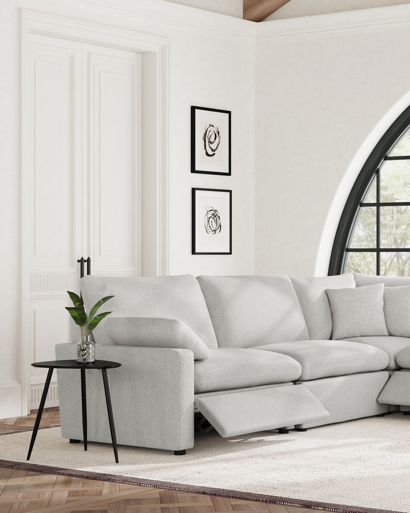 Collins Sectionals White - Furniture Now (CA)
