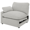 Collins Sectionals White - Furniture Now (CA)