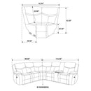 Sycamore Reclining Sectionals - Furniture Now (CA)