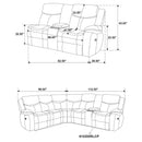 Sycamore Reclining Sectionals - Furniture Now (CA)
