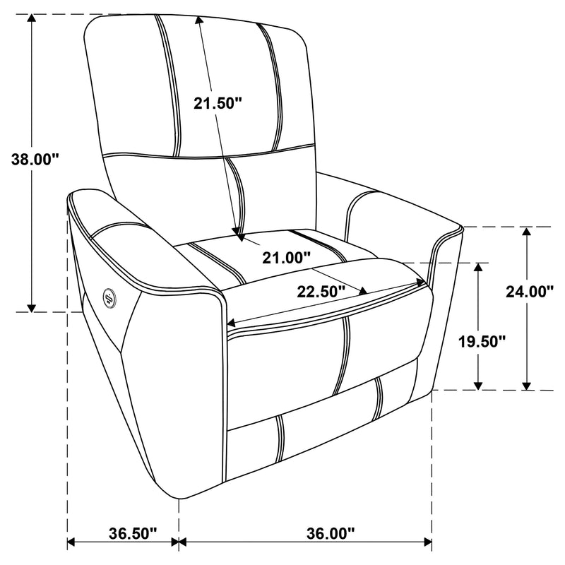 Greenfield Power Recliner - Furniture Now (CA)