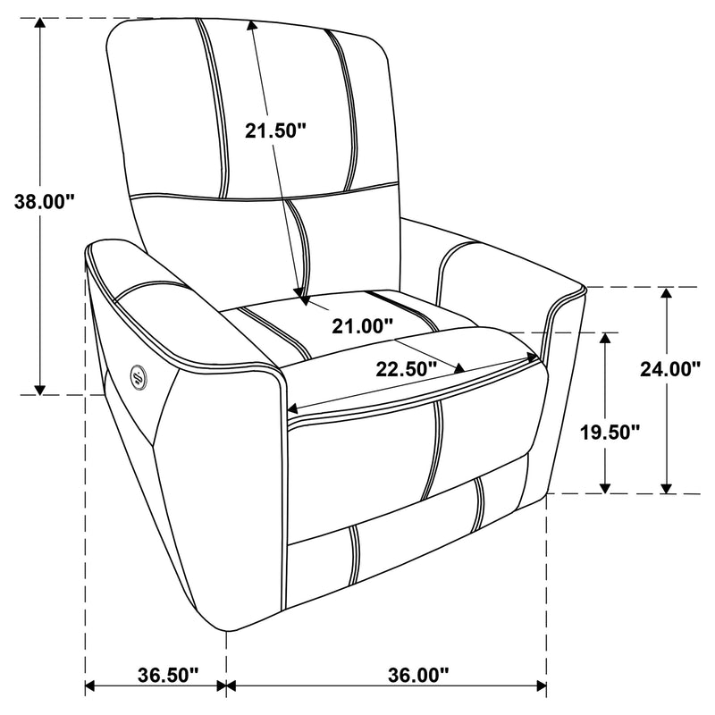 Greenfield Power Recliner - Furniture Now (CA)